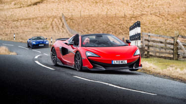 Mclaren 600LT cornering